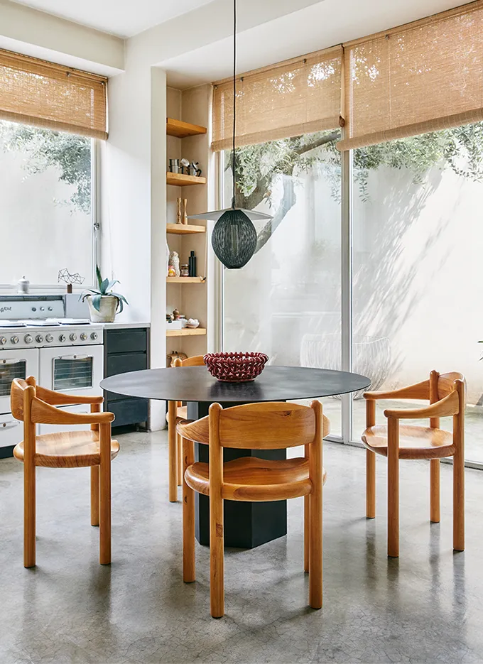 ダイニングチェア Daumiller Dining ArmChair GUBI Black Gubi Daumiller Armchair, Brown/Black Pine by Rainer Daumiller | DSHOP